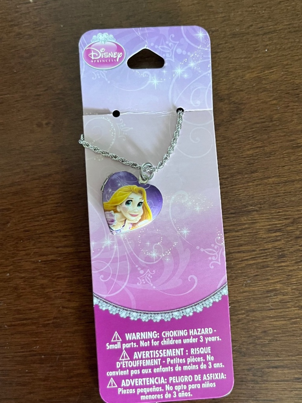 Disney Princess Rapunzel Heart Locket Necklace – Claire’s